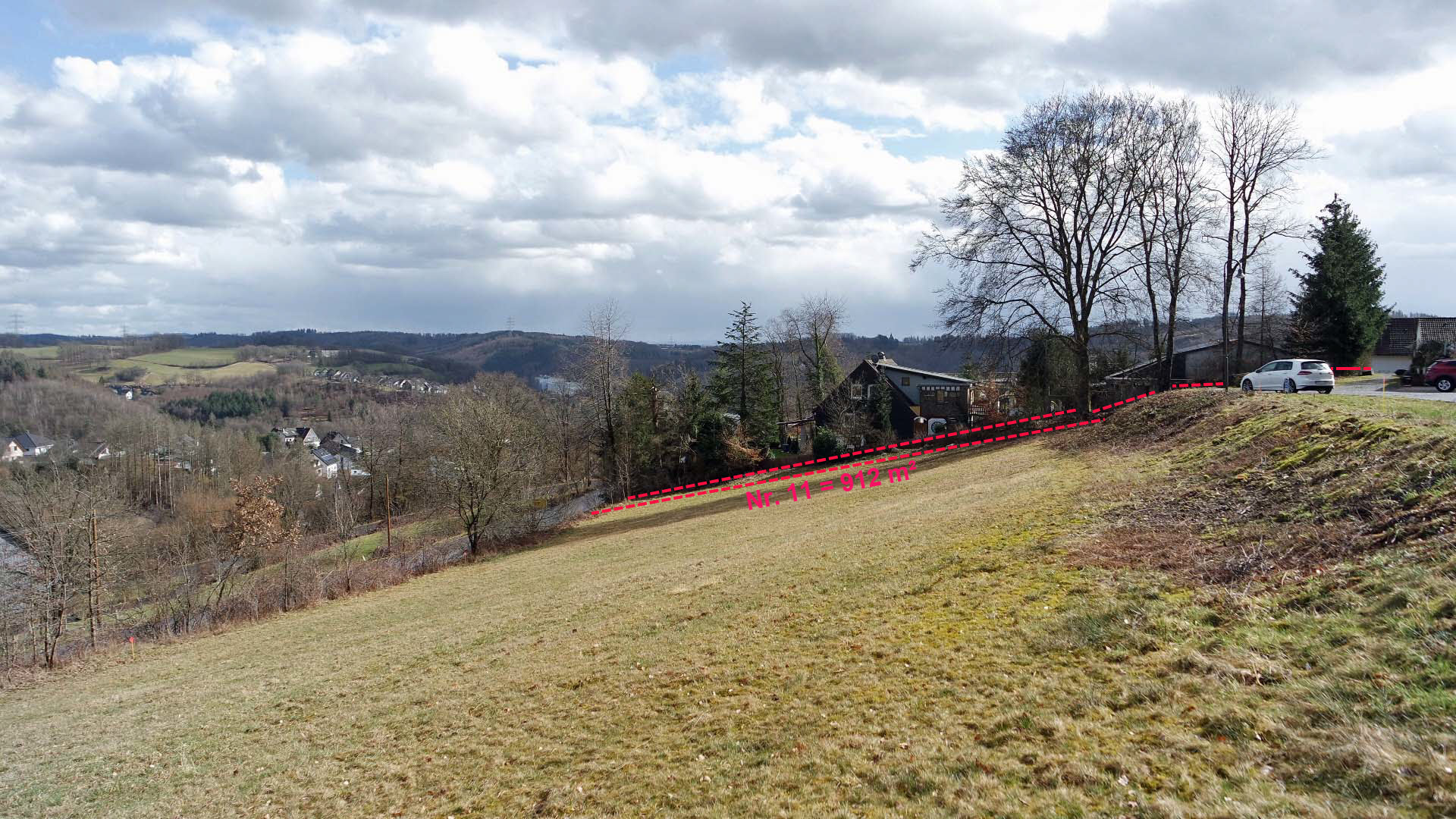 197 689-2 - Morsbach: Baugrundstück in sonniger Höhenlage